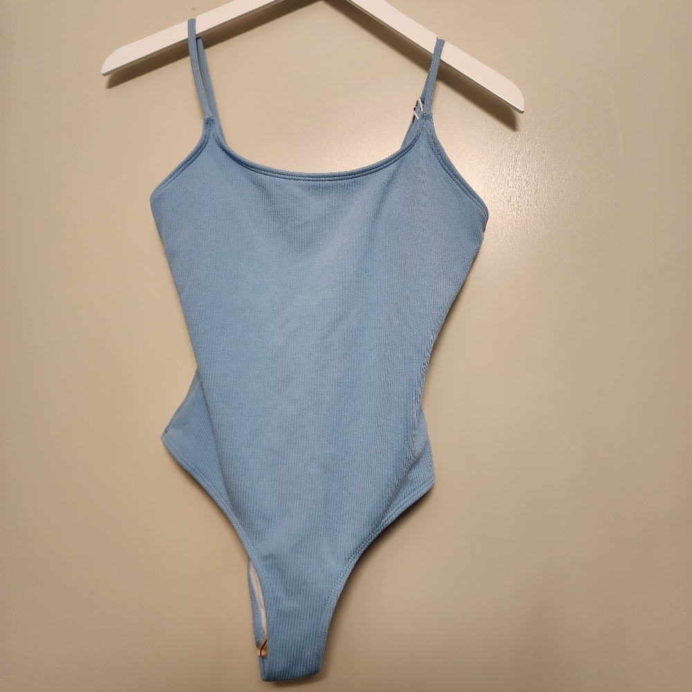 Blue Women's One‎ Piece Swimsuit